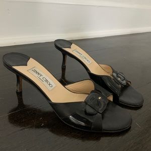 Jimmy Choo Kitten Heel Black 7.5